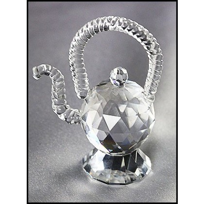 Crystal Teapot Crystal Ornament 