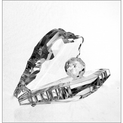 Crystal Pearl Crystal Shell Figurine
