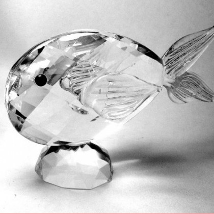 Crystal Fish Figurine