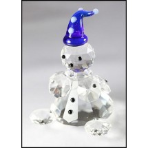 Crystal Clown Figurine