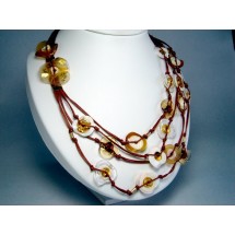 Designer Necklace Jan Art Fused Glass Designer Jewellery