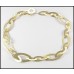 Italian Design Solid 9 Ct Gold Link Necklace