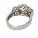 Diamond Moissanite Engagment Ring 18 ct White Gold 