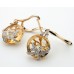 18ct Yellow Gold Diamond and Citrine Earrings