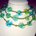 Designer Necklace, Art Glass Jewelry by JanArt