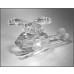 Crystal Helicopter Figurine