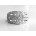 Sterling Silver Ring, Cubic Zirconia Pave Design