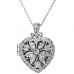 Sterling Silver Jewellery, Heart Locket Necklace