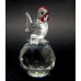 Crystal Rooster Chicken Figurine