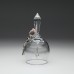 Crystal Table Bell with Rose