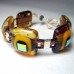 Handcrafted Fused Glass Designer Bracelet